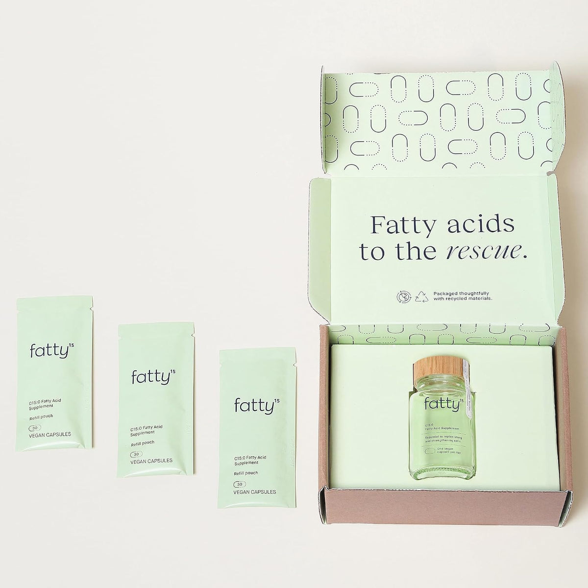 Fatty15 C15:0 Pentadecanoic Acid Healthy Aging Supplement