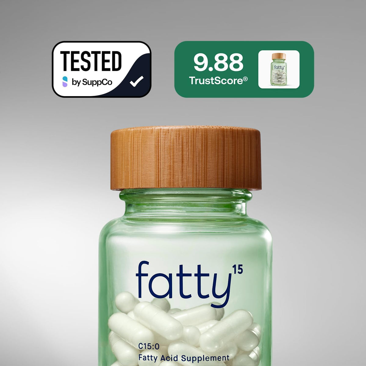 Fatty15 C15:0 Pentadecanoic Acid Healthy Aging Supplement