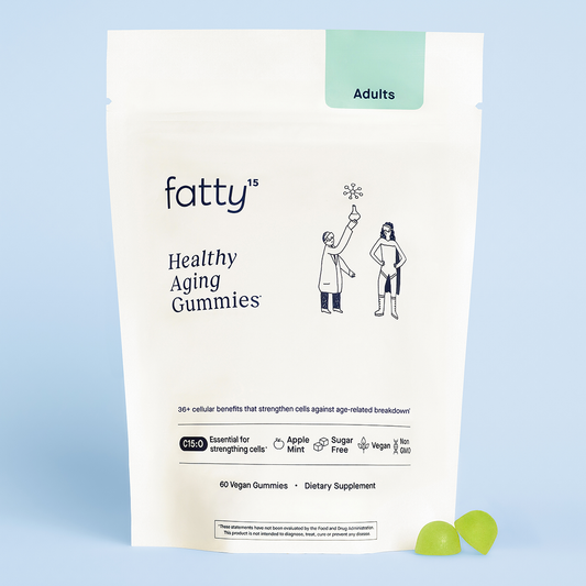 Fatty15 C15:0 Pentadecanoic Acid Healthy Aging Gummies